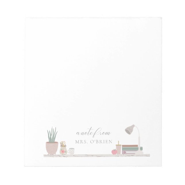 Läraravdelning Anteckningsblock (Framsida)