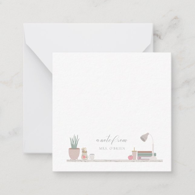 Läraravdelning Anteckningskort (Framsida)