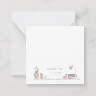 Läraravdelning Anteckningskort