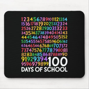 Lärarbarnens dag 100 dagar för matematik musmatta