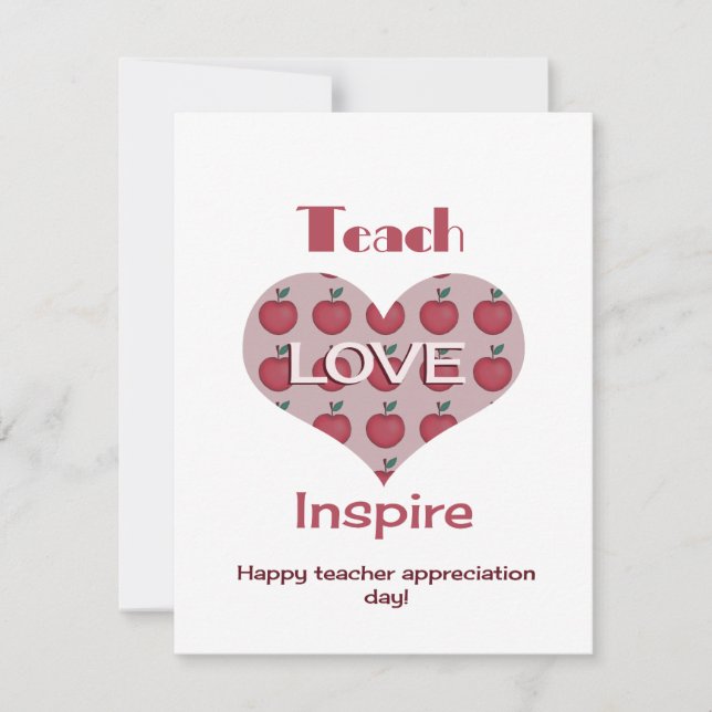 Lärarbedömningsdag Tack Kort (Framsida)