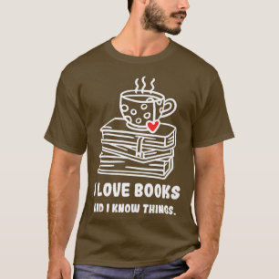 Lärarbibliotekarien för Klubben bok Mask T Shirt