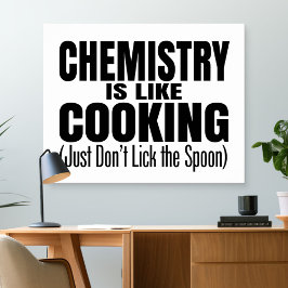Lärarcitat för funny kemi poster