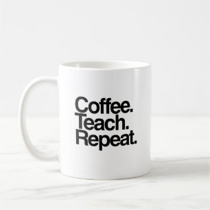 Lärarcitat för Lärare Kaffemugg