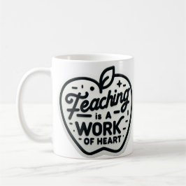 Lärarcitat för minimalistisk Elegant Kaffemugg