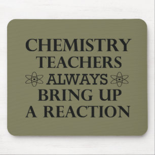 Lärarcitat från nukleära kemi musmatta