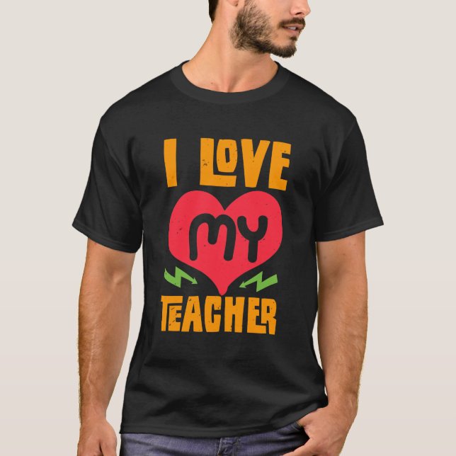 Lärarcitat Gift T Shirt (Framsida)