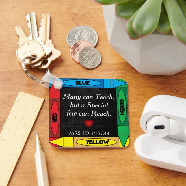 Lärarcitat nr 2- Personalisera Nyckelring (Skrivbord)