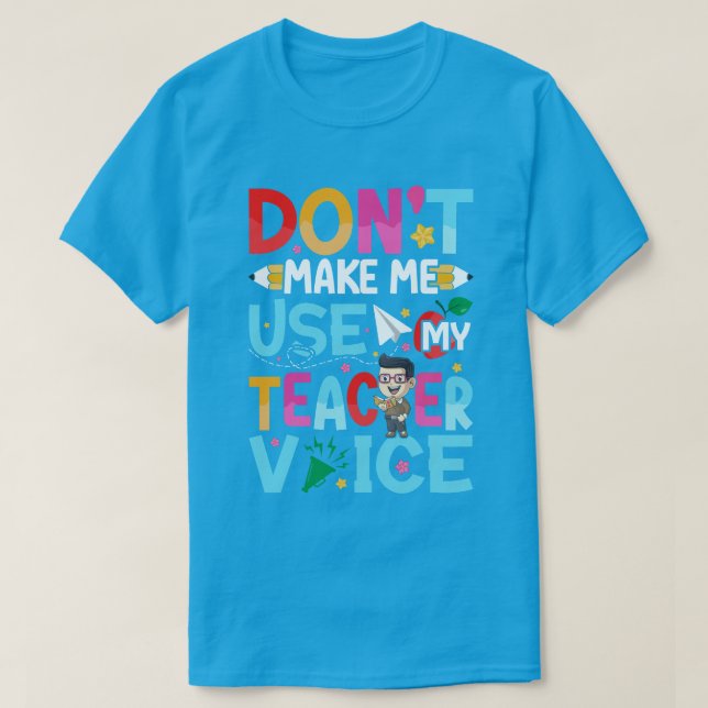 Lärarcitat T Shirt (Design framsida)