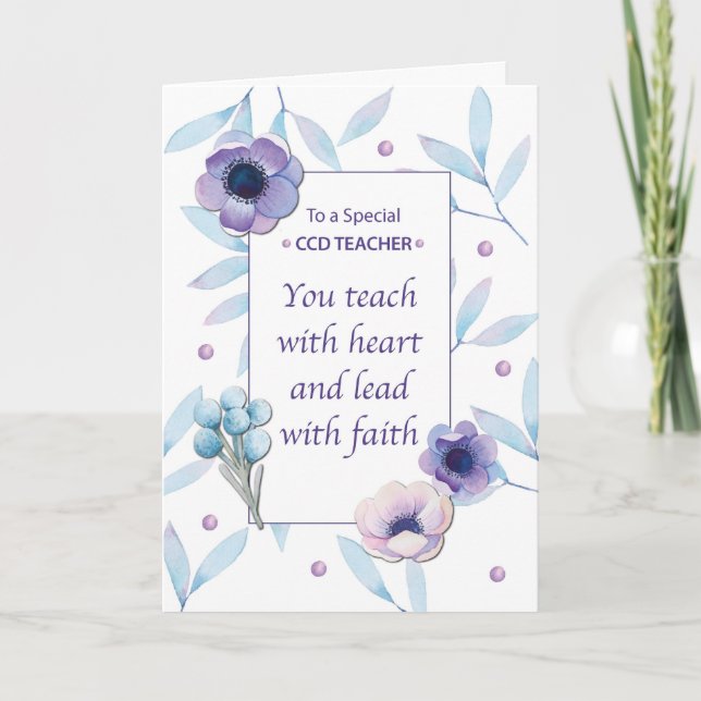 Lärardag tack Lärardag Kort (Framsida)