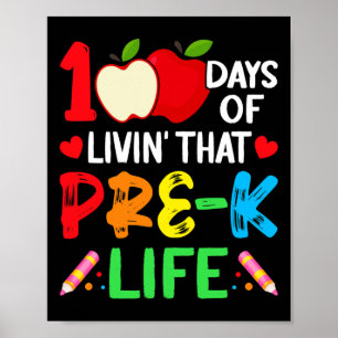 Lärardagar i skolan före k Life Teacher Student Poster