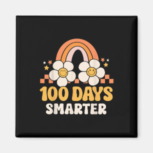 Lärardagen 100 dagar Smarter Rainbow Kid Magnet