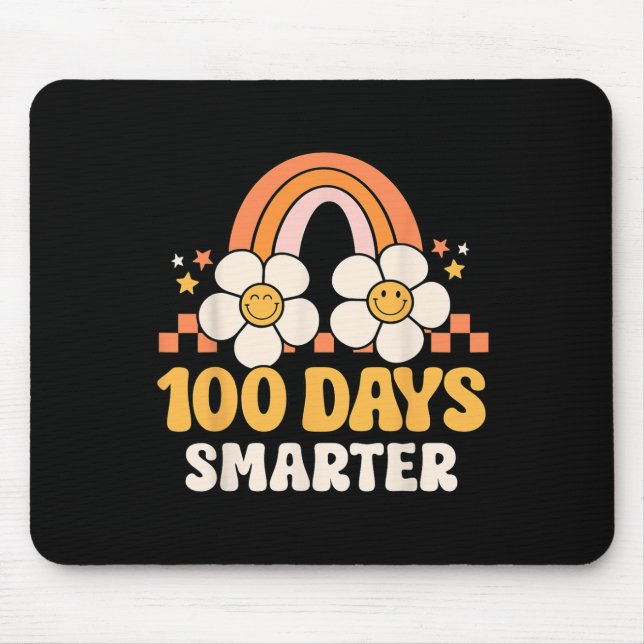 Lärardagen 100 dagar Smarter Rainbow Kid Musmatta (Framsidan)