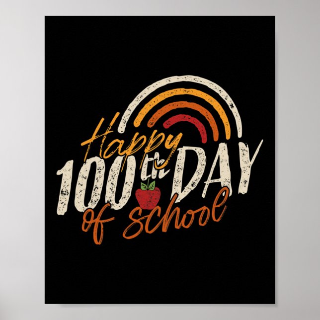 Lärardagen 2025 100 dagar i skolan poster (Framsidan)