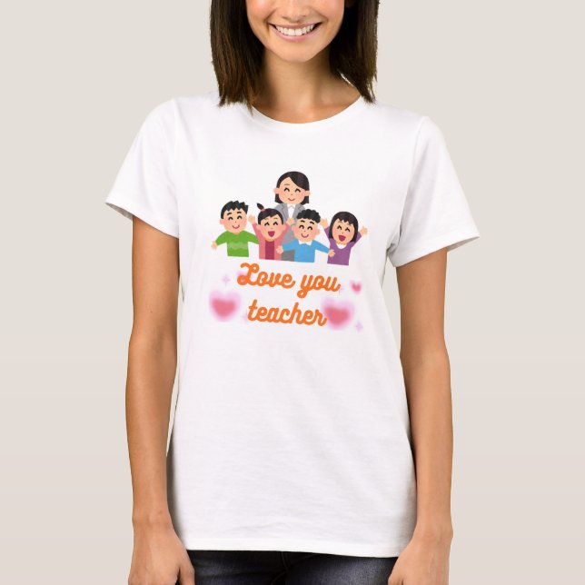Lärardagen Firande i klassrummet T Shirt (Framsida)