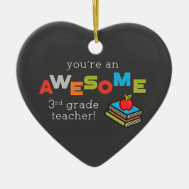 Lärardagen i tredje Klass, Fantastisk Julgransprydnad Keramik