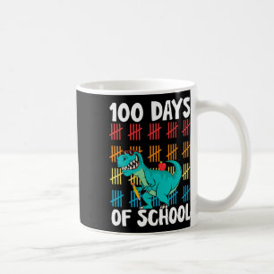 Lärardagen Kids Boys Dino Lycklig 100 Da Kaffemugg