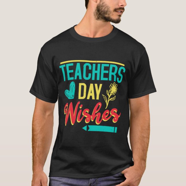 Lärardagen Önskemål T Shirt (Framsida)