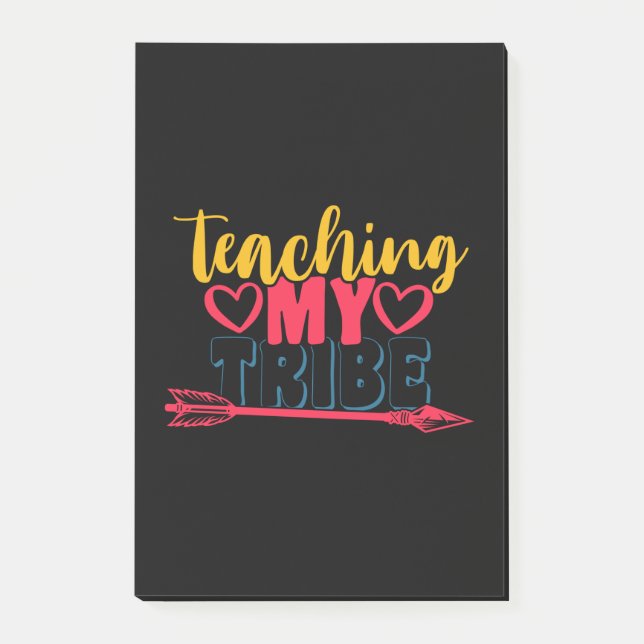 Lärardagen som undervisar min stam post-it block (Framsida)