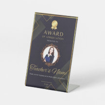 Lärardagen Speciellt pedestal-tecken