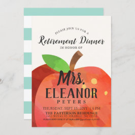 Lärardagsmat i Apple Pension | Party Inbjudan