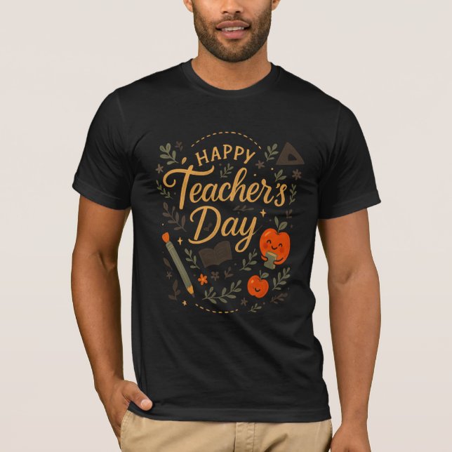 Lärardagspresent: Unik och hörd T Shirt (Framsida)