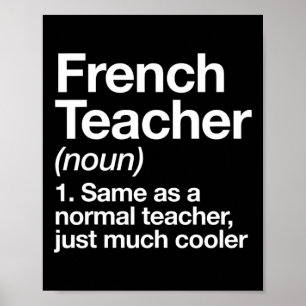 Lärardefinition, Roligt Back to school, första dag Poster
