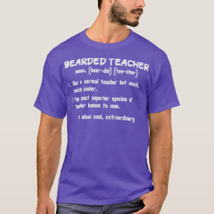 Lärardefinitionen är en rolig presentidé för bea t shirt