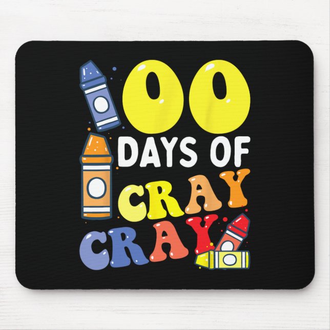 Lärare 100 dagar Cray Cray 100 Day of School Boy Musmatta (Framsidan)