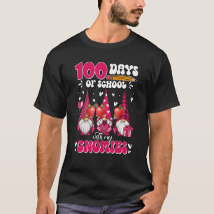 Lärare 100 dagar i skolan med min Gnomies Valent T Shirt