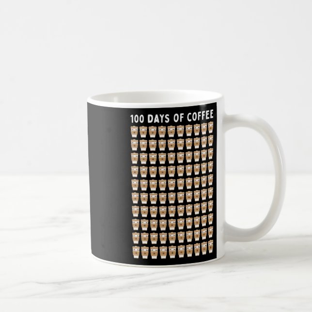 Lärare 100 Kaffe koppar 100-dagarsskola (Höger)