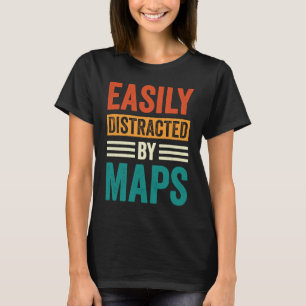 Lärare 5 i Kartor Geography T Shirt