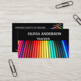 Lärare | AFFÄRSKORT Visitkort