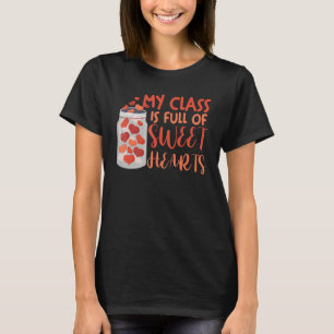 Lärare Alla hjärtans dag min klass är Fullt av Swe T Shirt