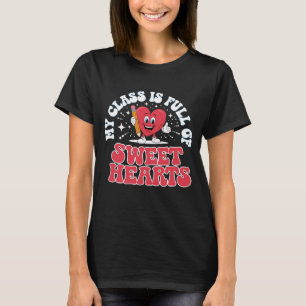 Lärare Alla hjärtans klassrum är Fullt av Kärlek T Shirt