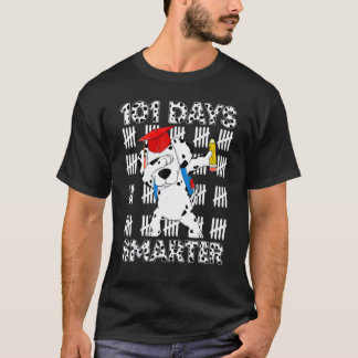 Lärare älskar dalmatiner 101 skoldagar 100 dagar t shirt