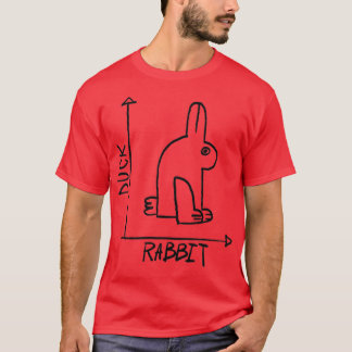 Lärare Anka Rabbit Math T Shirt