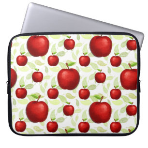 Lärare Apple Träd Mönster Preschool Art Lärare Laptop Fodral