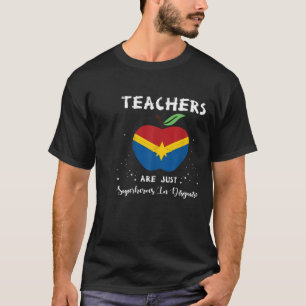 Lärare är bara superhjältar i förklädnad t shirt