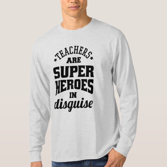 Lärare är Topparna i förklädnad T Shirt (Framsida)