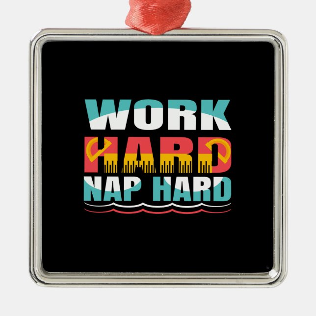 Lärare arbetar hårt med Nap Julgransprydnad Metall (Framsidan)