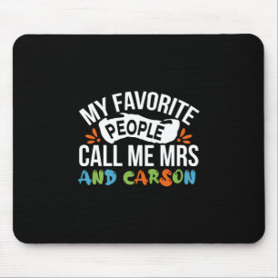 Lärare Art Favorite People kallar mig Carson Musmatta