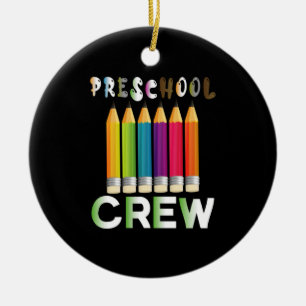 Lärare Art Preschool Crew Teacher Julgransprydnad Keramik