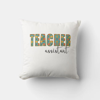 Lärare Art Teacher Assistant Kudde