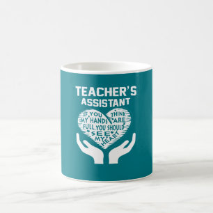 Lärare assistent kaffemugg