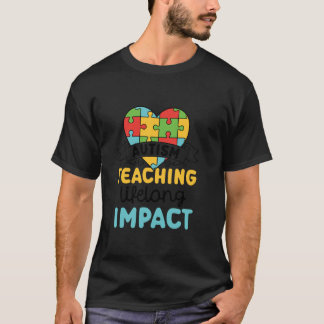 Lärare Autism Awareness Outfit for Autism Teacher T Shirt