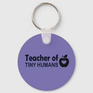 Lärare av mycket lilla människor Keychain Nyckelring