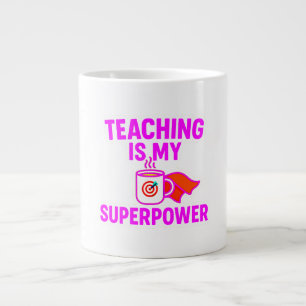 Lärare Back to school Gift Jumbo Mugg