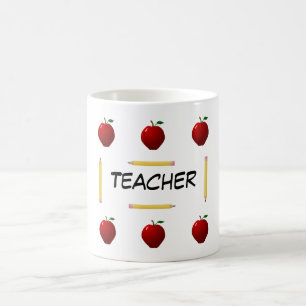 Lärare back to school mall Mugg