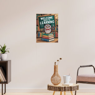 Lärare Back to school Poster. Poster